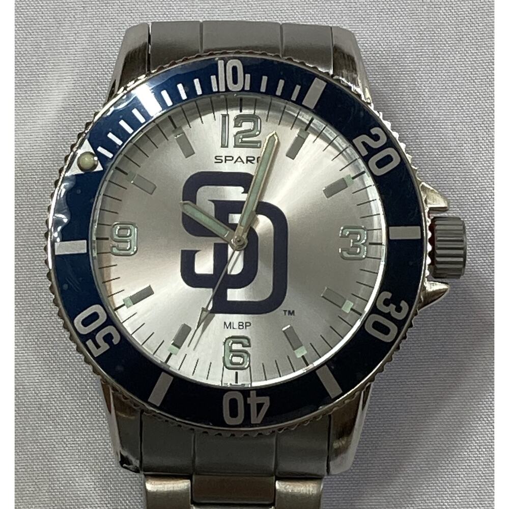 San Diego Padres Sparo Key Style Men's Sports Watch Metal Band